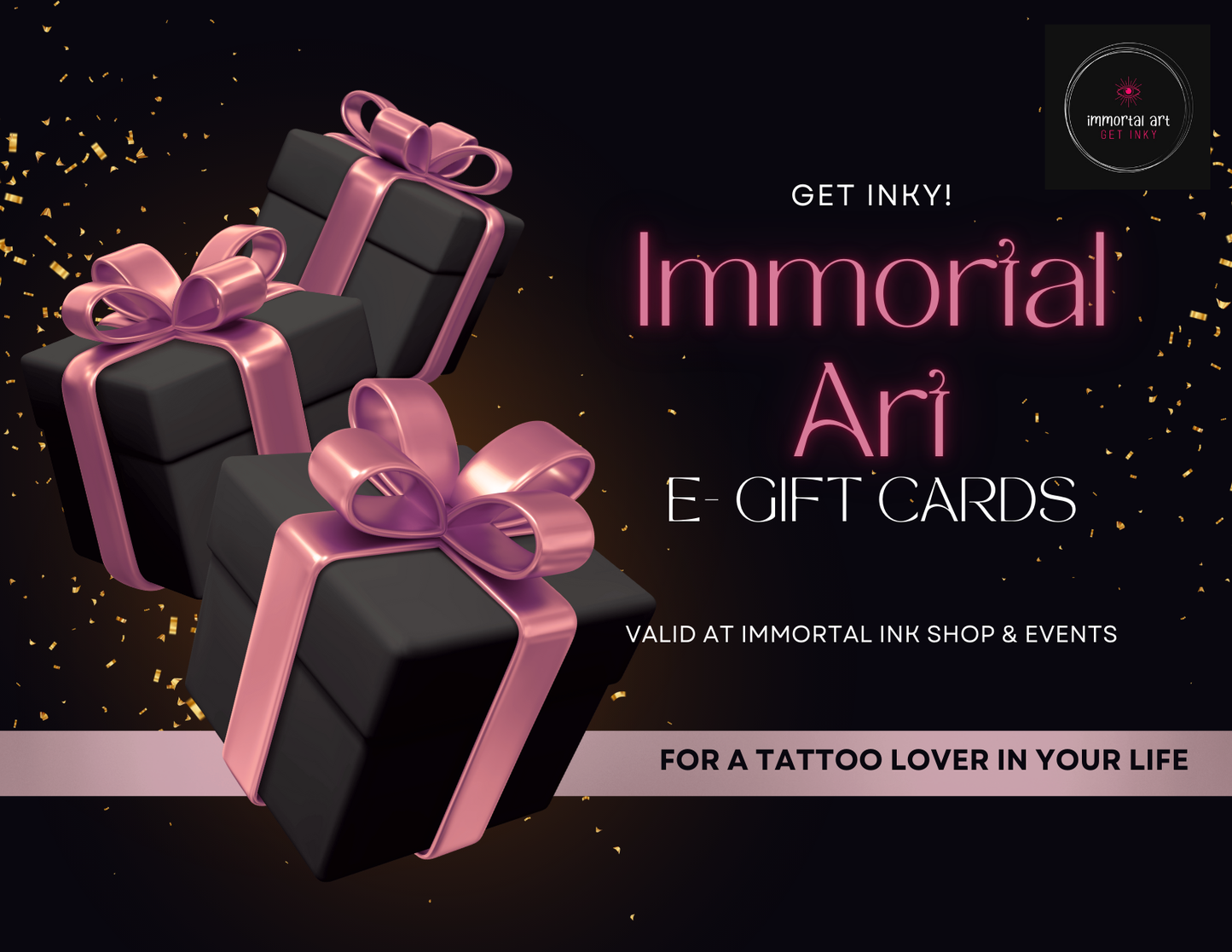 Immortal Art Tattoo Gift Card