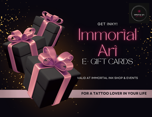 Immortal Art Tattoo Gift Card